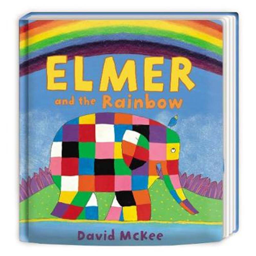 Elmer and the Rainbow: Board Book - David McKee